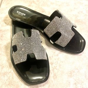 Rhinestone sandals